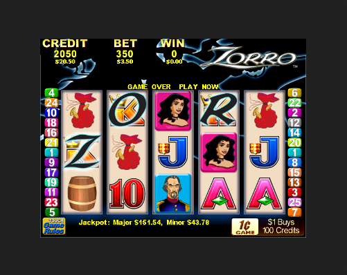 Zorro Slot Details