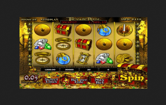 Playing Treasure Room Slot